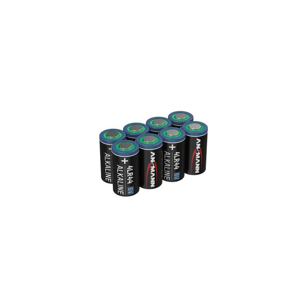ANSMANN Pile alcaline 4LR44, 6 V, en lot de 8