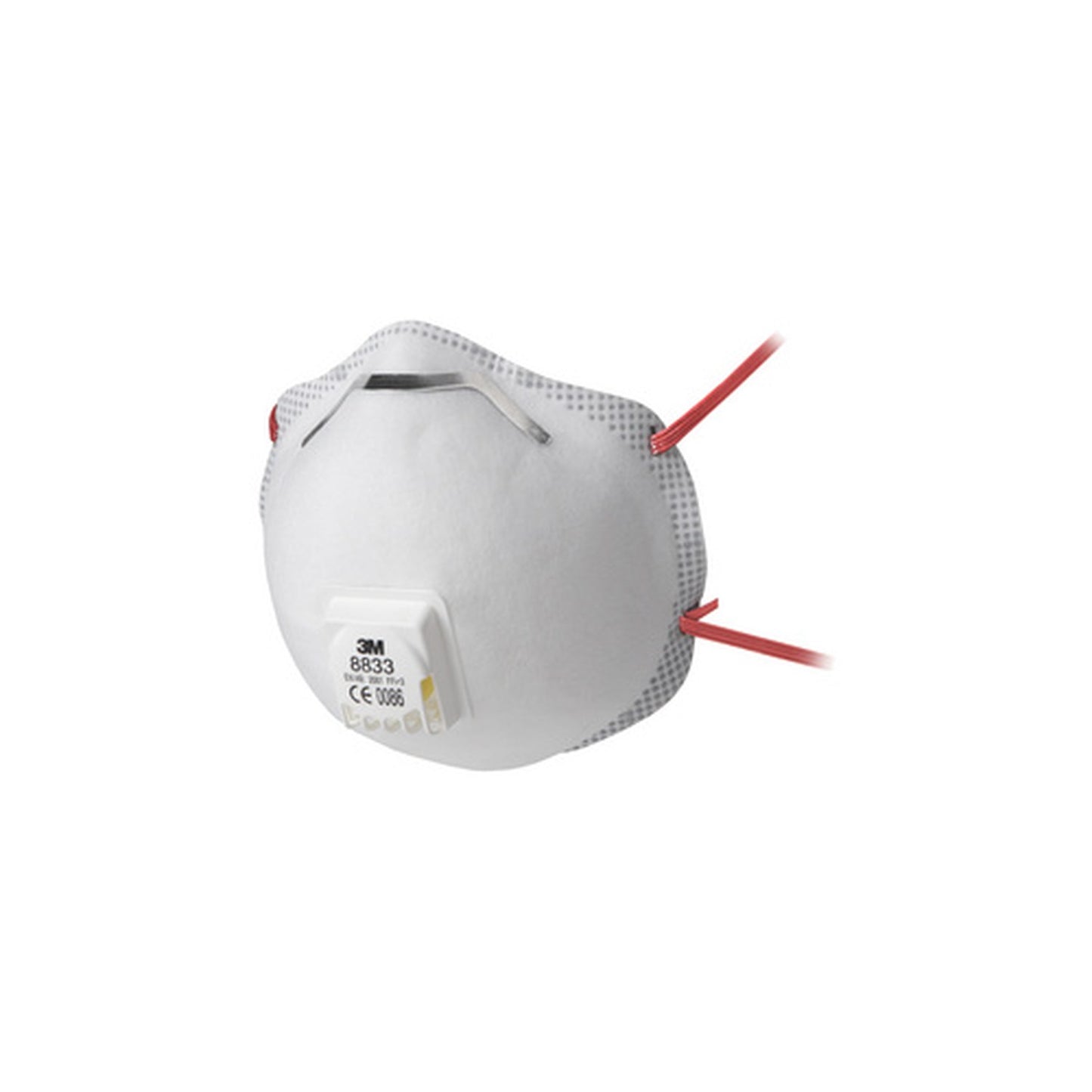 3M masque de protection respiration 8833 - classique, x10