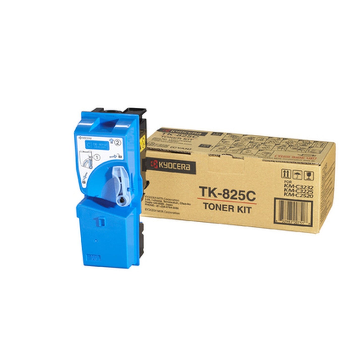 Toner d'origine Kyocera 1T02FZCEU0 / TK-825 C - cyan