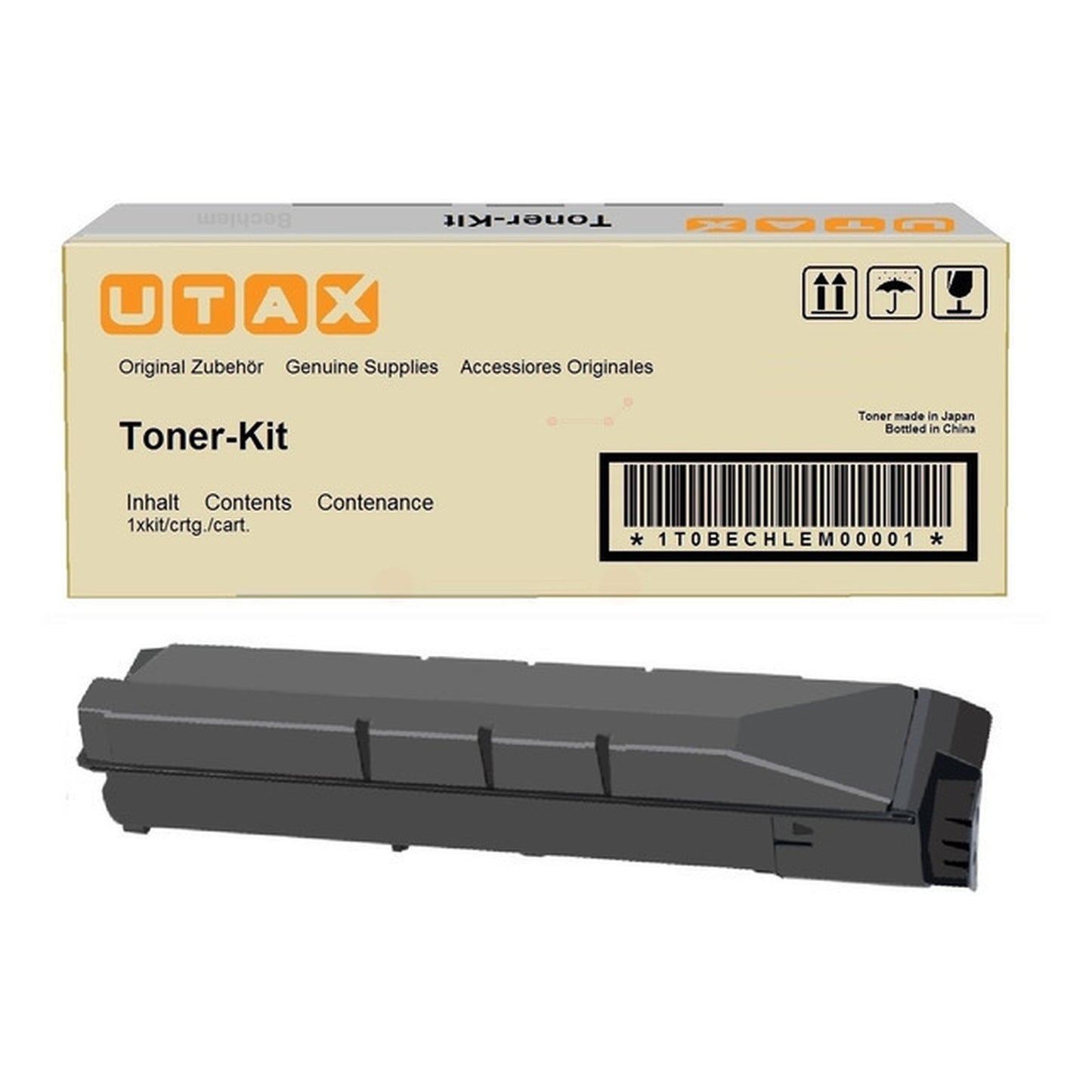 Toner d'origine Utax 1T02LC0UTC - noir