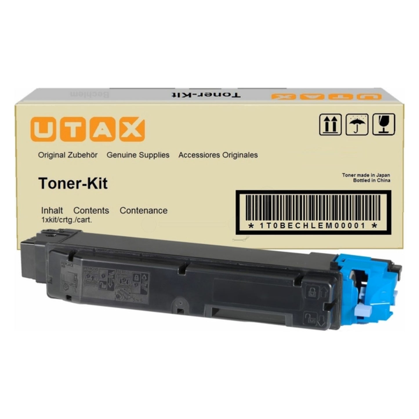Toner d'origine Utax 1T02NRCUT0 / PK-5011 C - cyan