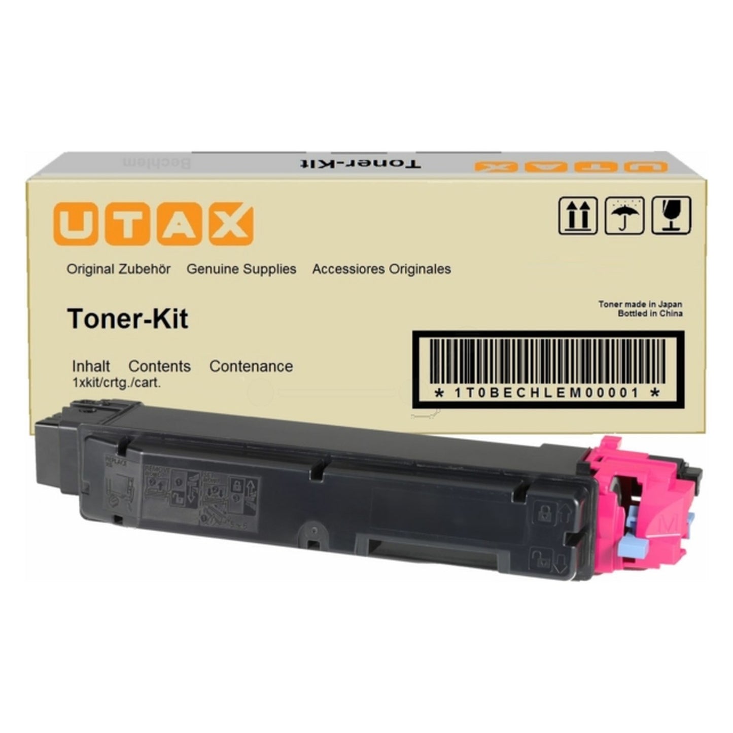 Toner d'origine Utax 1T02NSBUT0 / PK-5012 M - magenta