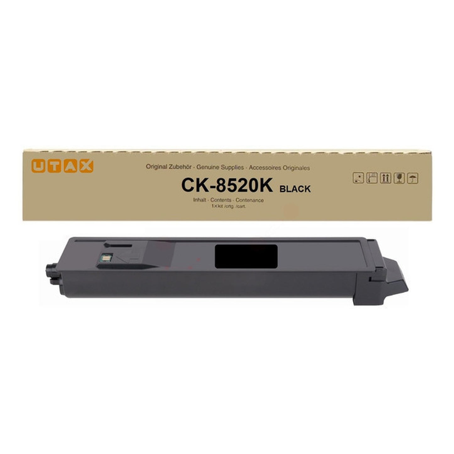 Toner d'origine Utax 1T02P30UT0 / CK-8520 K - noir