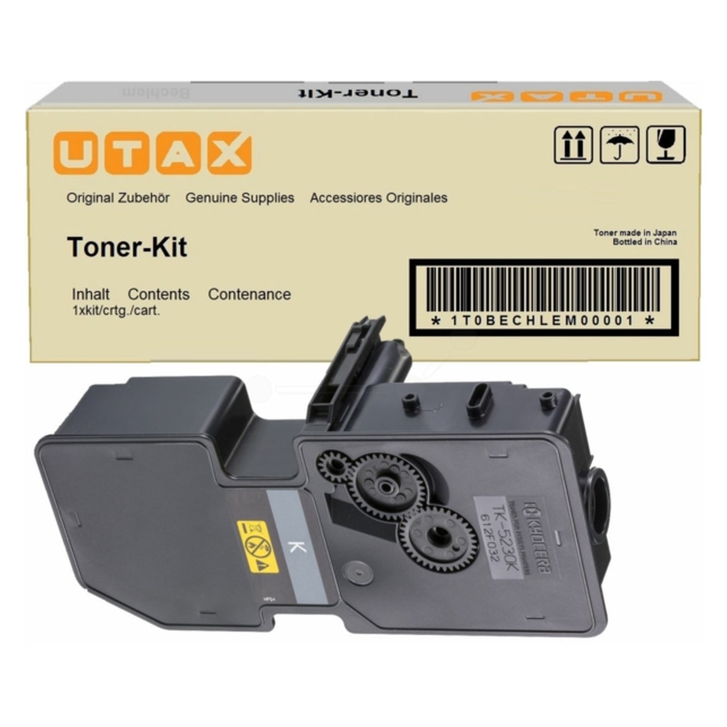 Toner d'origine Utax 1T02R90UT1 / PK-5016 K - noir