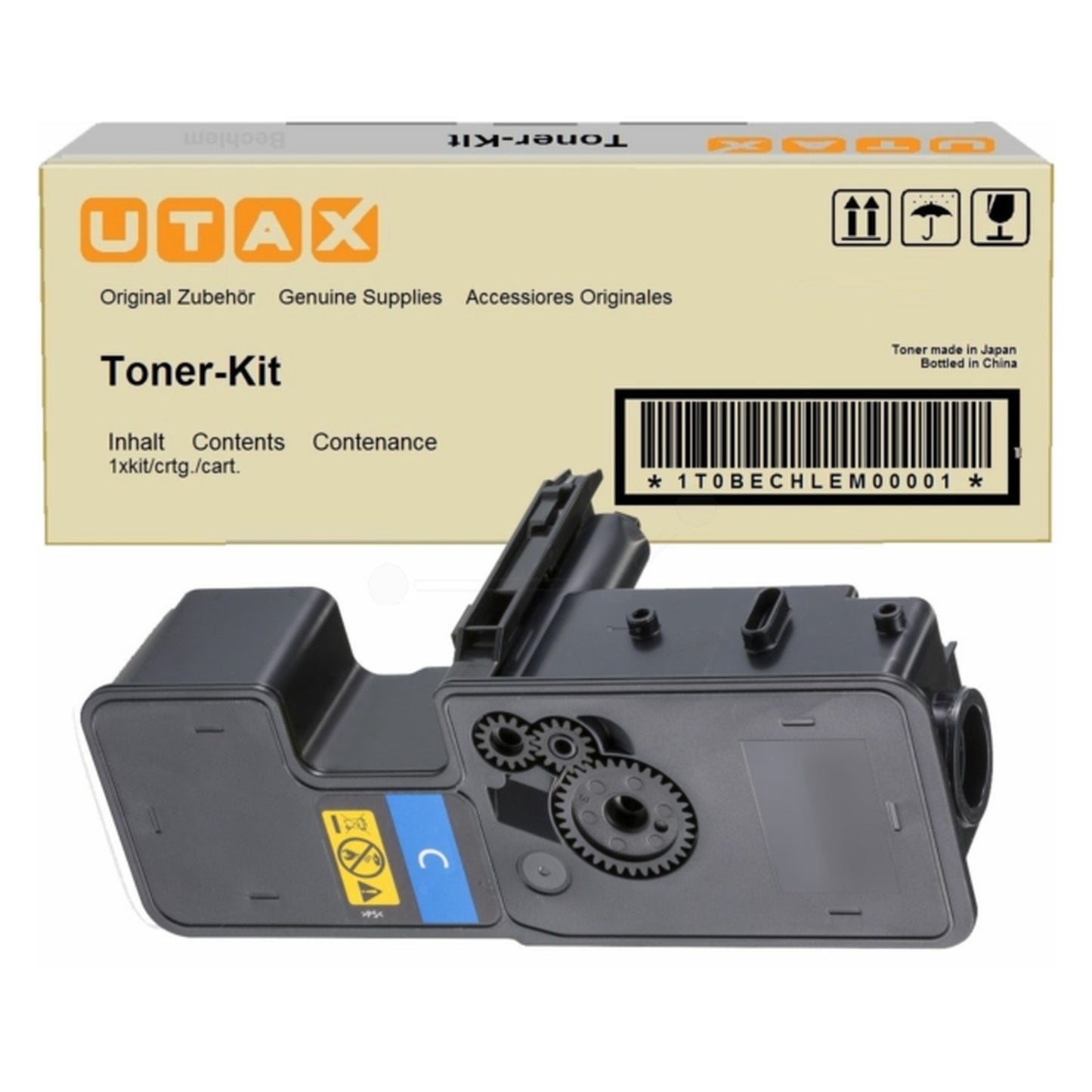 Toner d'origine Utax 1T02R9CUT1 / PK-5016 C - cyan