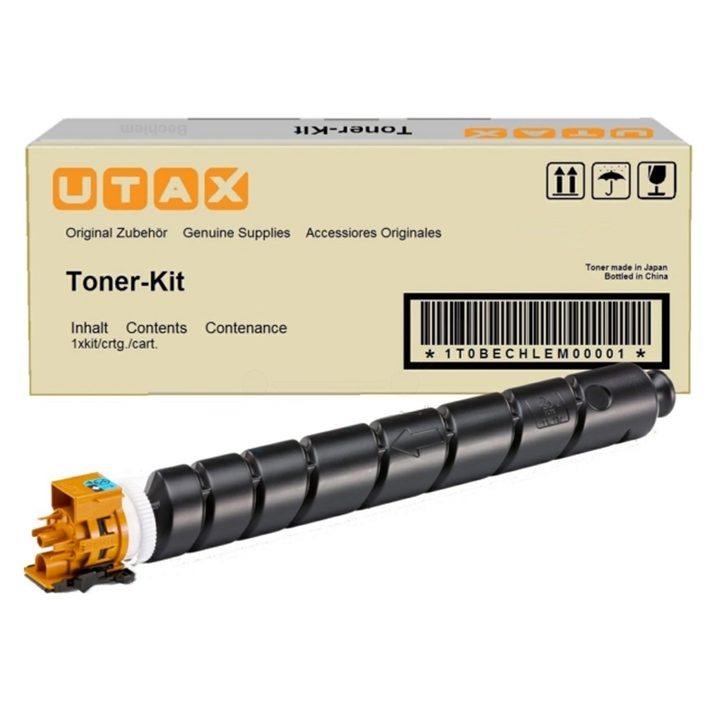 Toner d'origine Utax 1T02RLAUT0 / CK-8512 Y - jaune