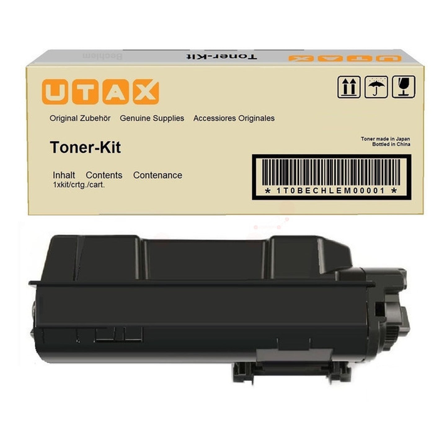 Toner d'origine Utax 1T02RY0UT0 / PK-1011 - noir
