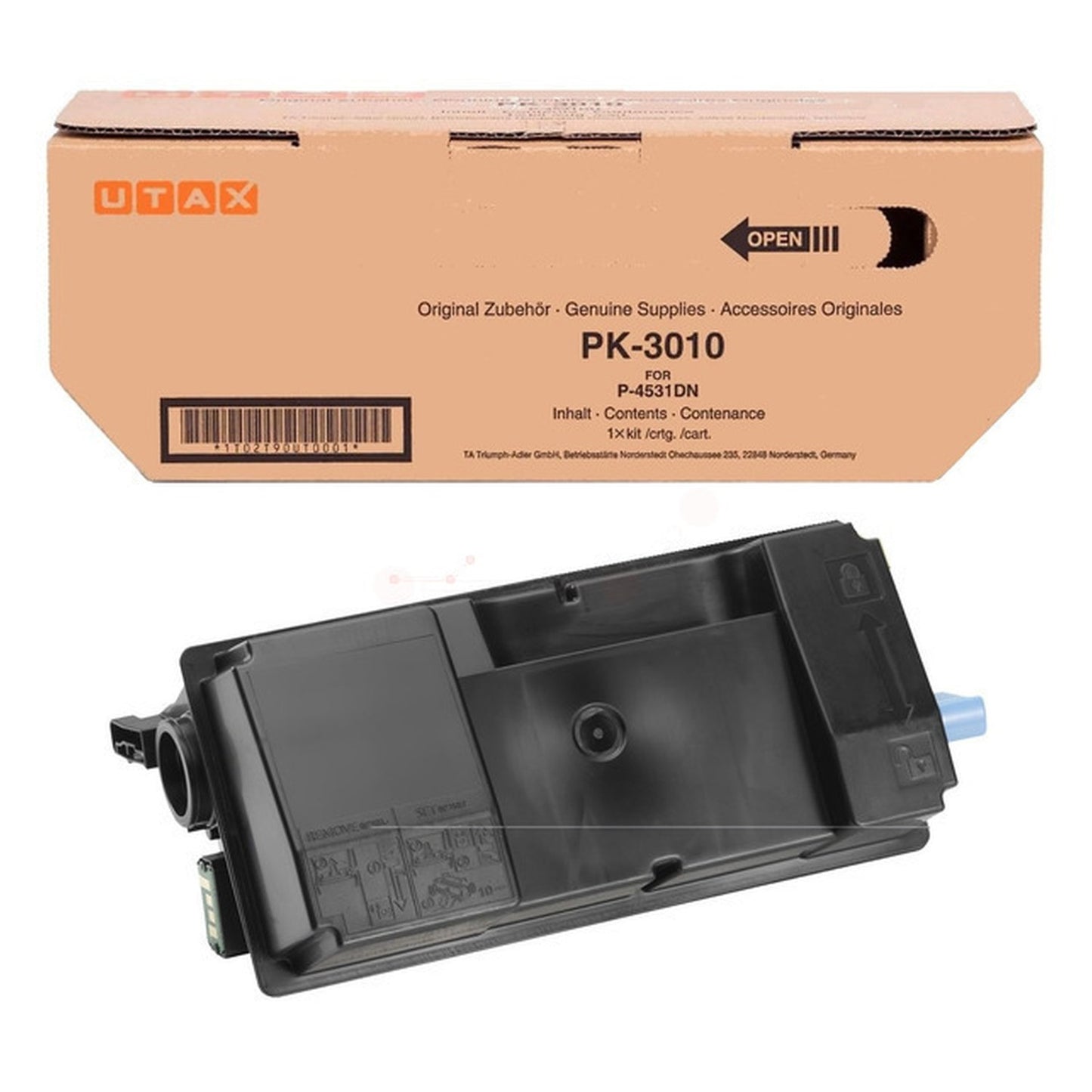 Toner d'origine Utax 1T02T90UT0 / PK-3010 - noir