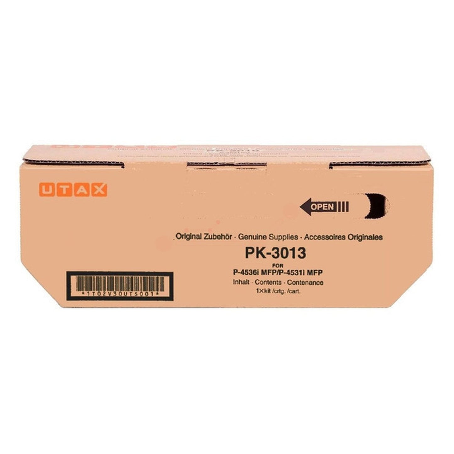 Toner d'origine Utax 1T02V30UT0 / PK-3013 - noir
