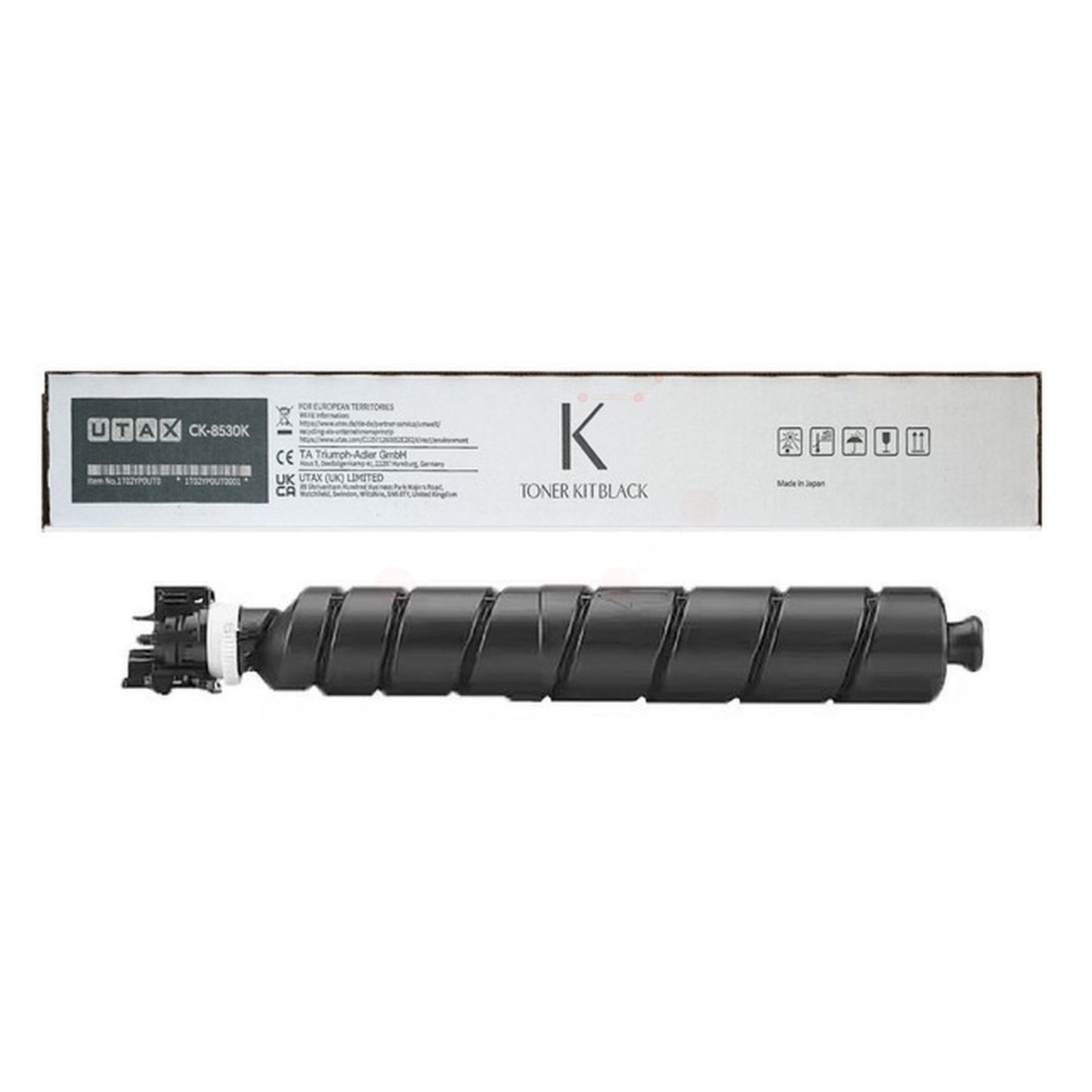 Toner d'origine Utax 1T02XC0UT0 / CK-8533 K - noir