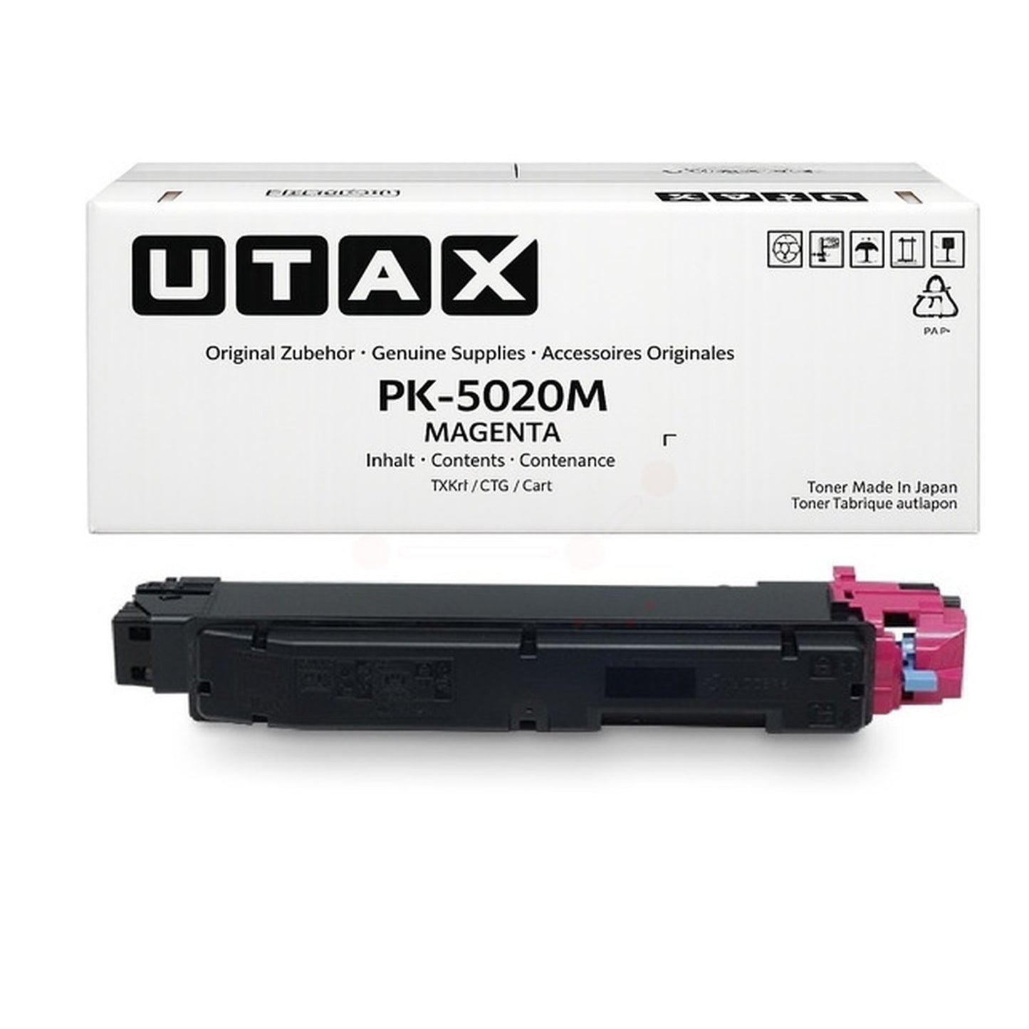 Toner d'origine Utax 1T02YJBUT0 / PK-5020 M - magenta