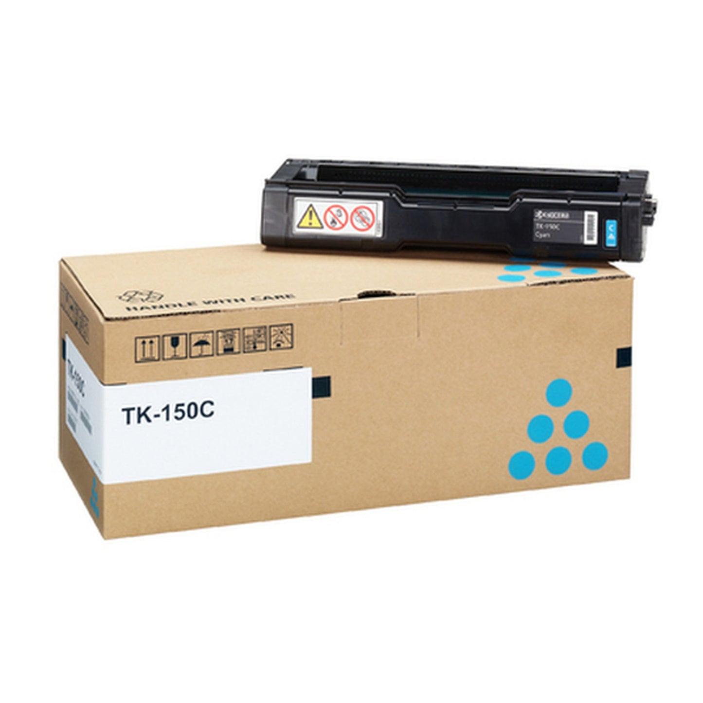 Toner d'origine Kyocera 1T05JKCNL0 / TK-150 C - cyan