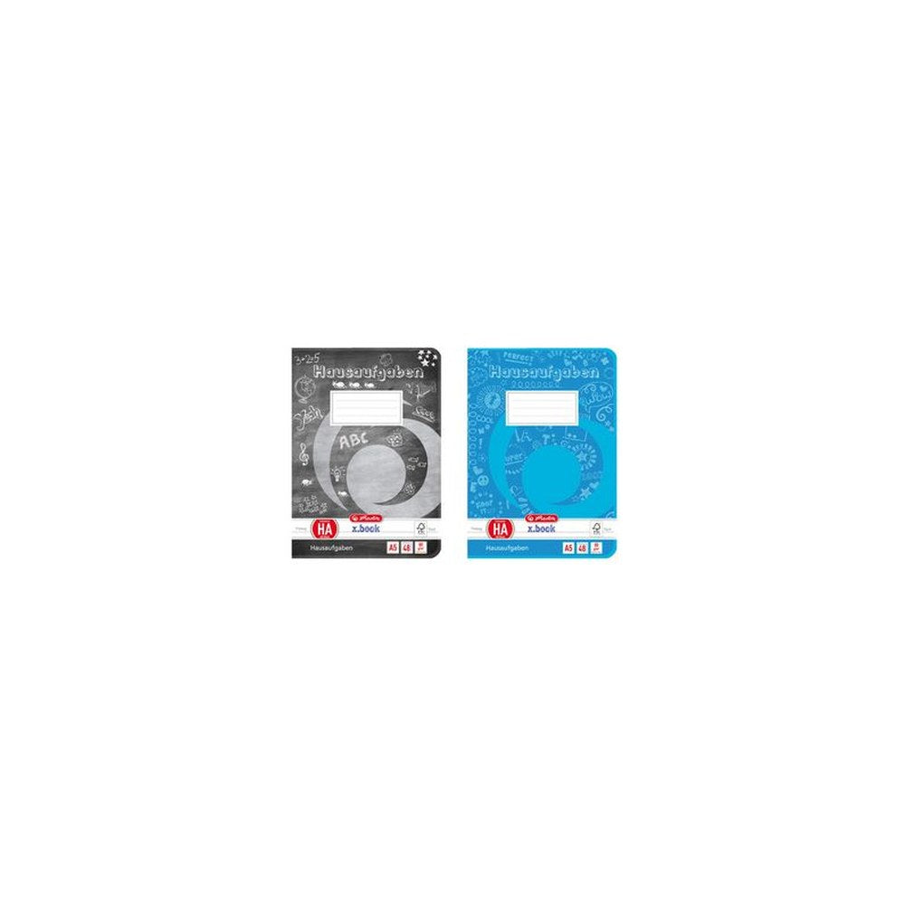 herlitz Hausaufgabenheft x.book, DIN A5, 80 g/qm, 48 Blatt