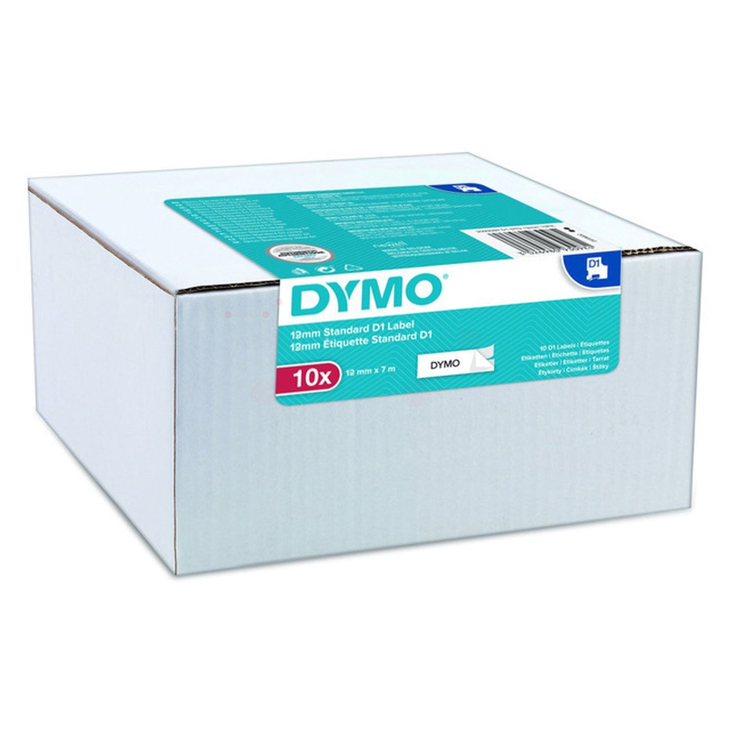 Rouleau d'étiquettes d'origine Dymo 2093097 - multipack 10 couleurs : noir, blanc