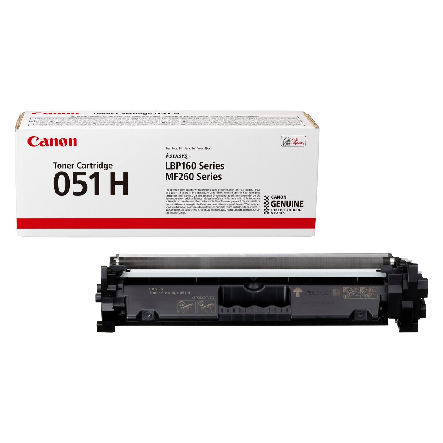 Toner d'origine Canon 2169C002 / 051H - noir
