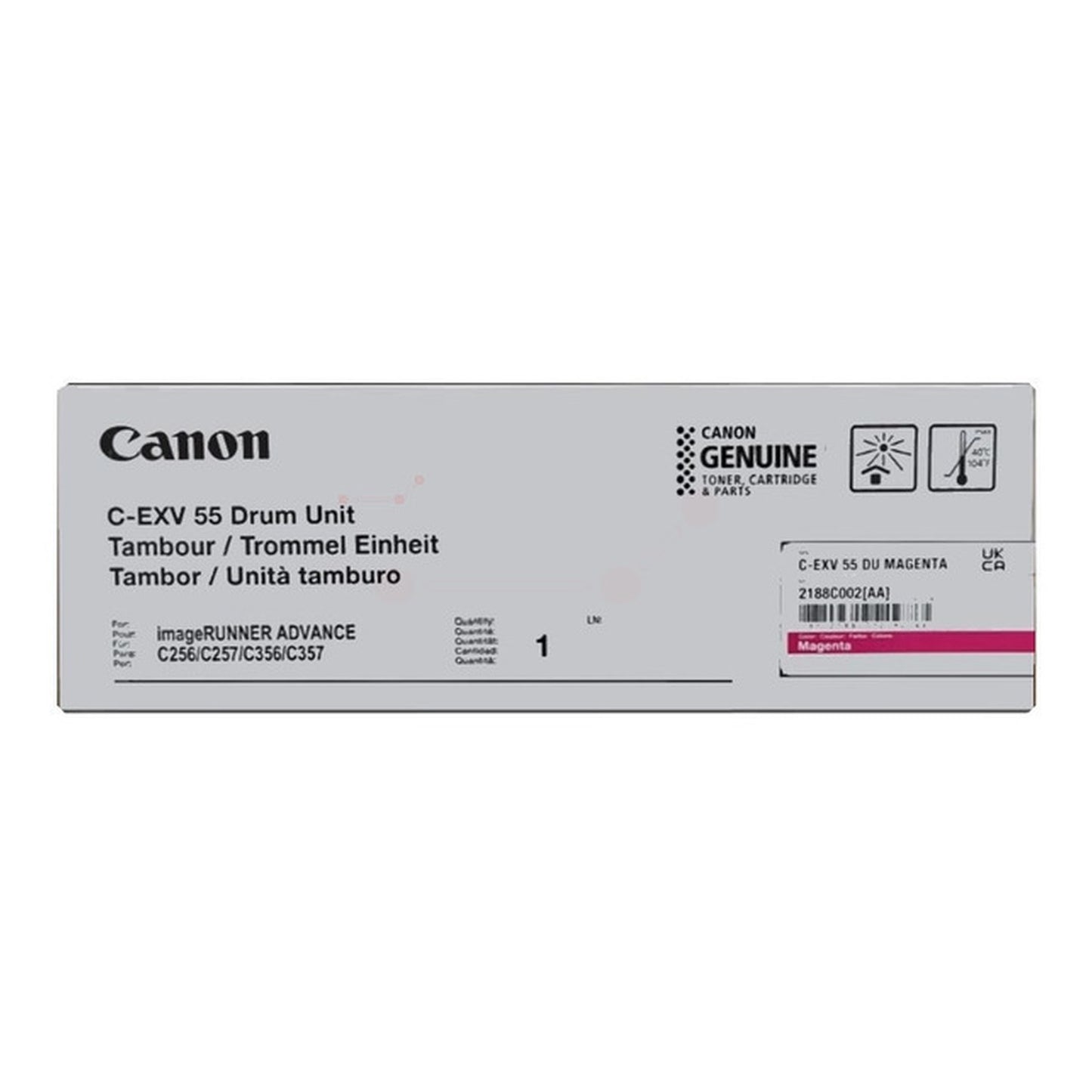 Tambour d'origine Canon 2188C002 / C-EXV 55 - magenta