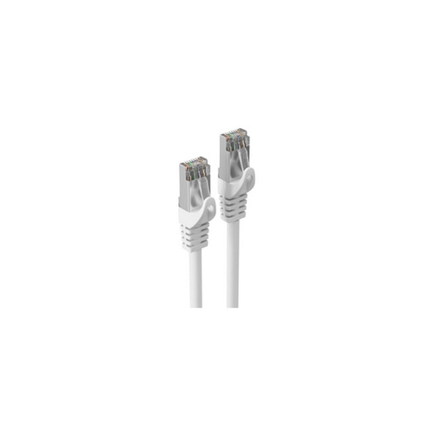 shiverpeaks Câble patch, Cat. 6A, S/FTP, 30,0 m, blanc