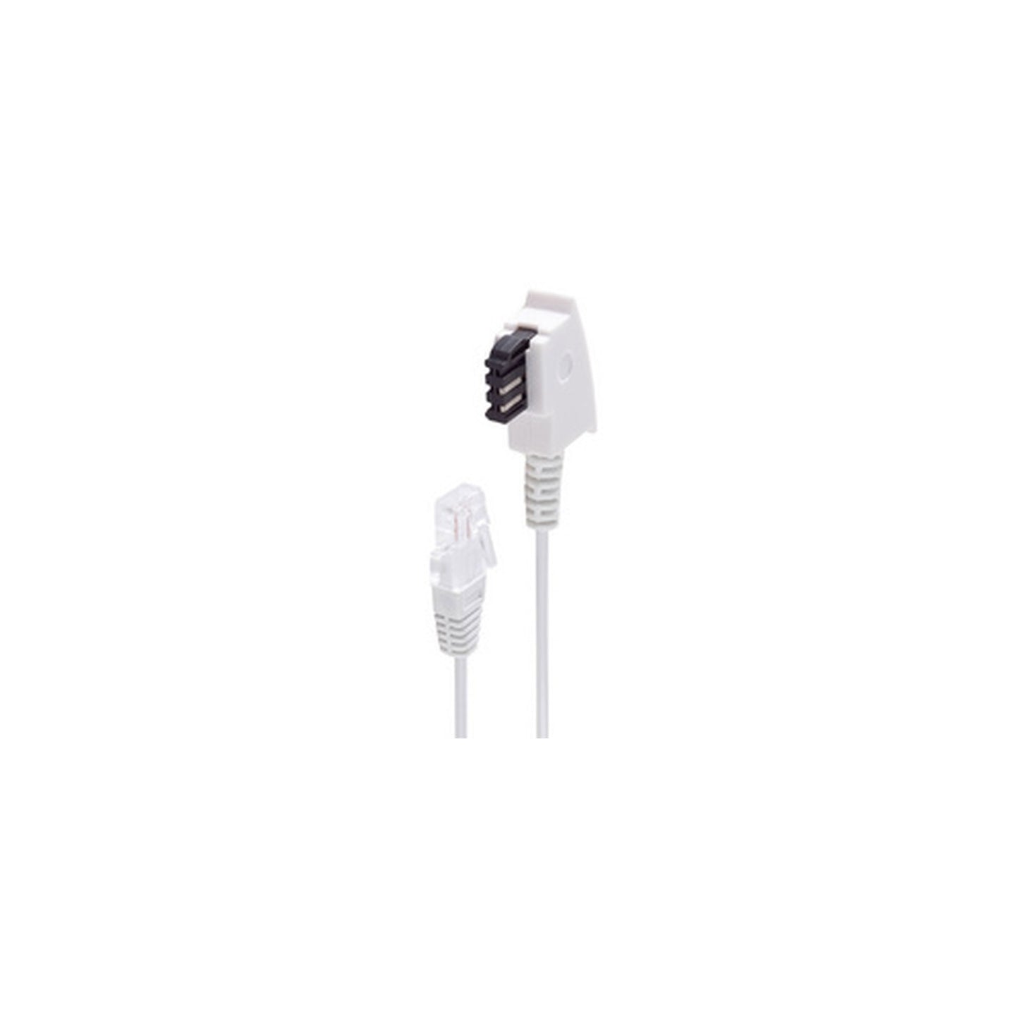 shiverpeaks BASIC-S Telefonkabel, weiß, 10,0 m