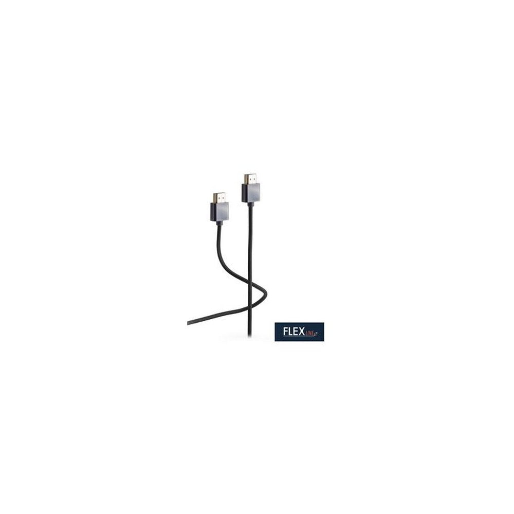 FLEXLINE Cordon HDMI, fiche A - fiche A, 2,0 m