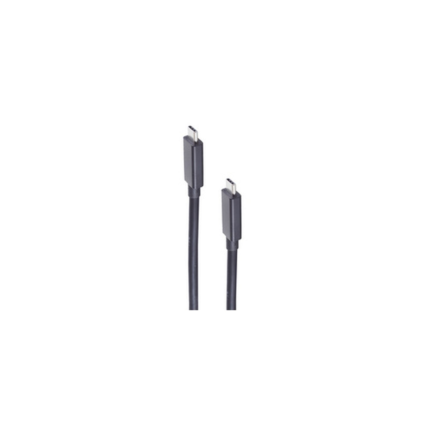 shiverpeaks Câble USB 4.0 BASIC-S, fiches mâles USB-C-USB-C