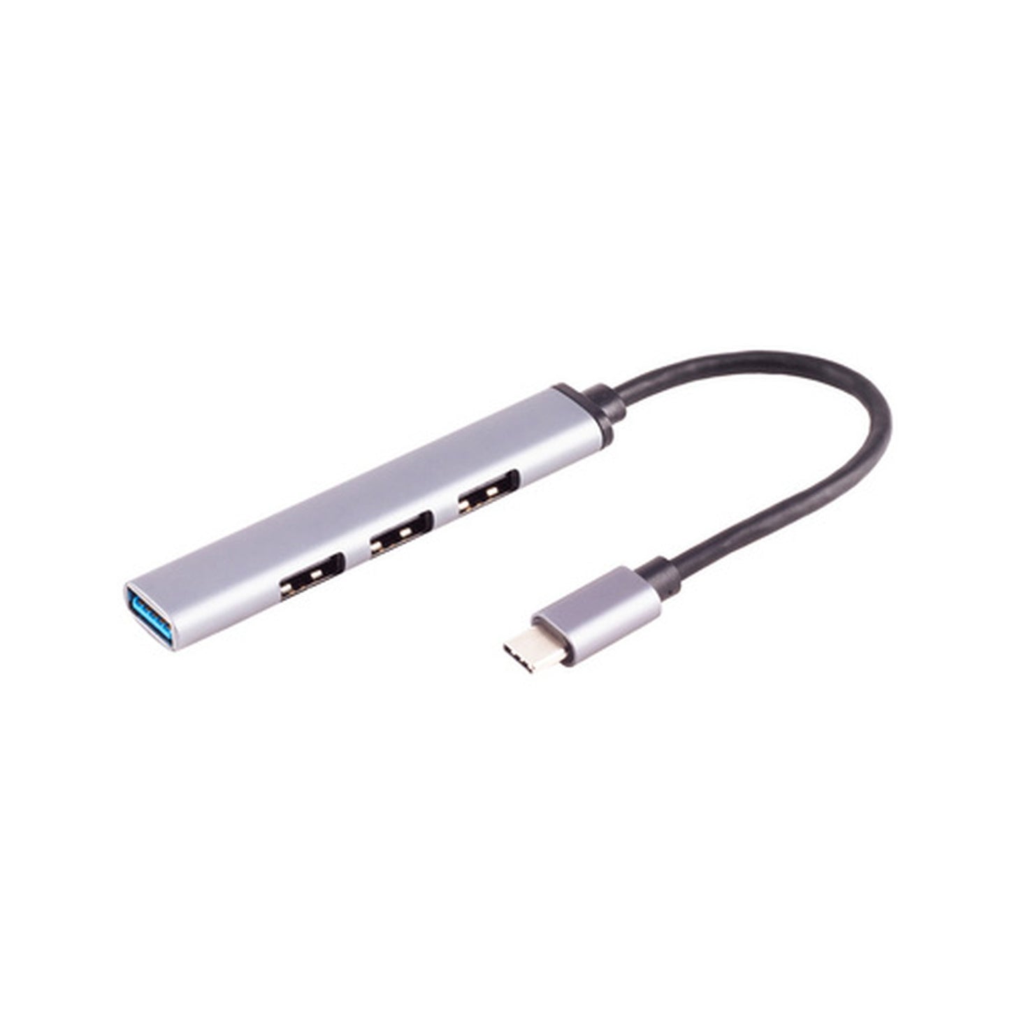 shiverpeaks Hub BASIC-S USB-C 3.0, 4 connexions, ALU, mince