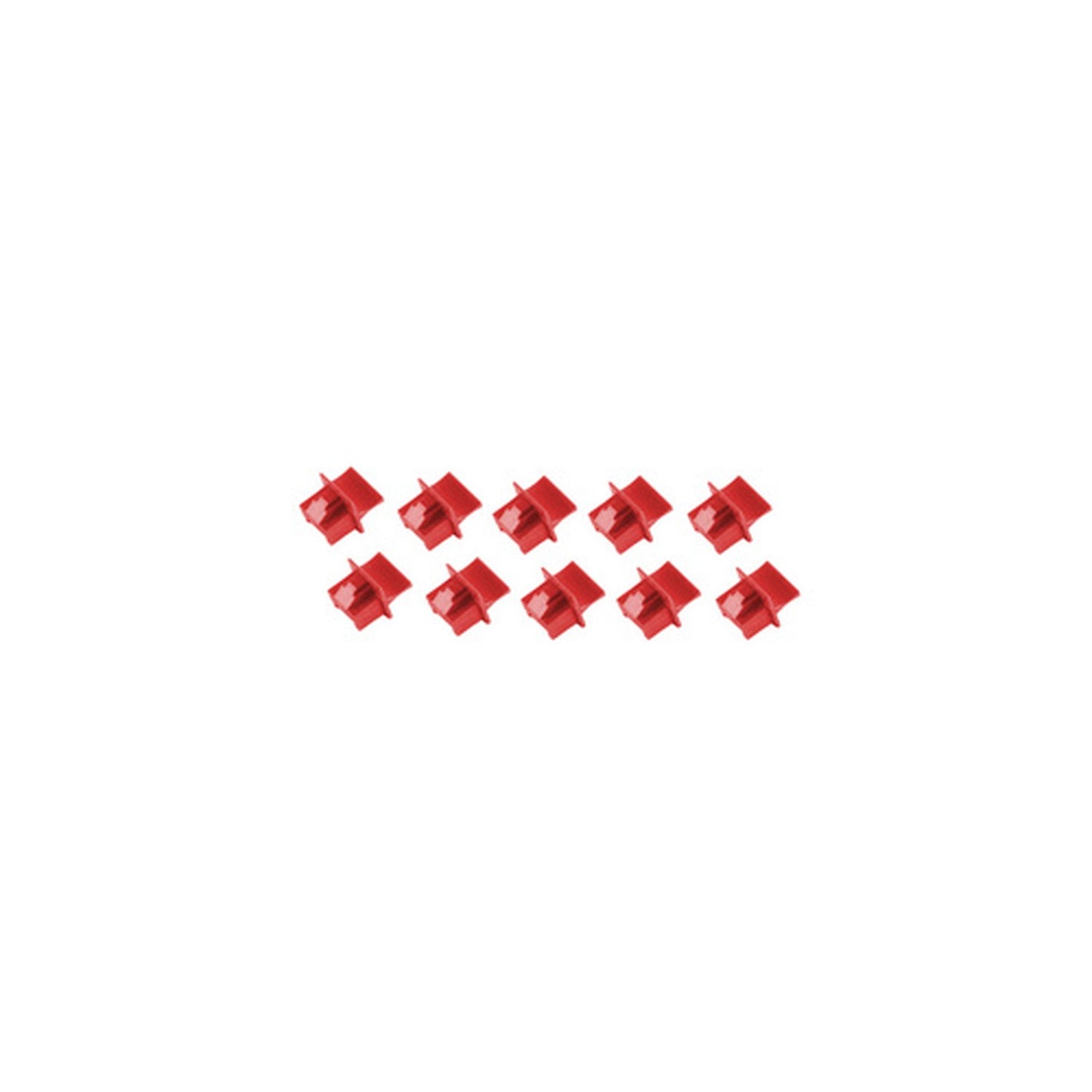 shiverpeaks Capuchon de protection pour fiche RJ45, rouge