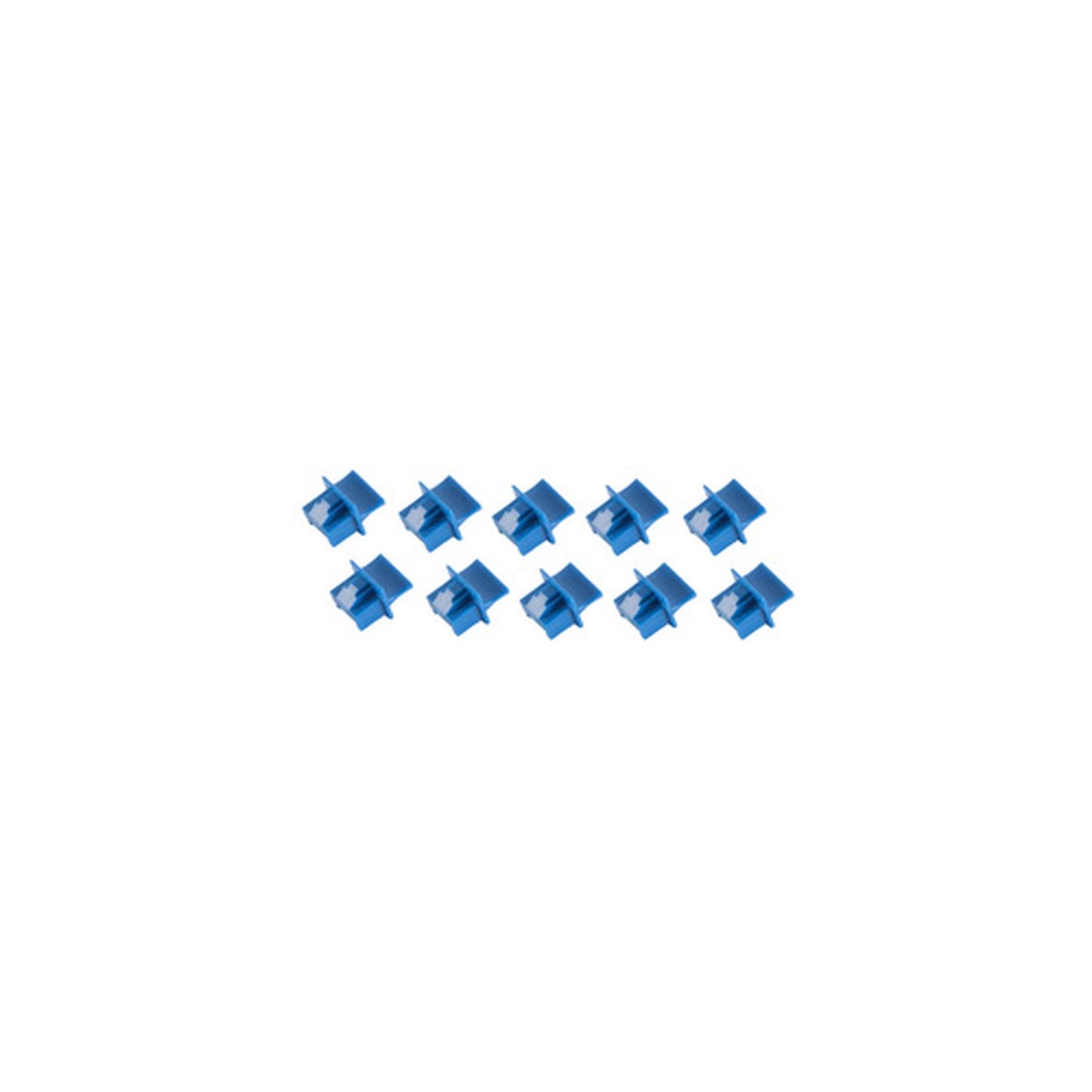shiverpeaks Capuchon de protection pour fiche RJ45, bleu