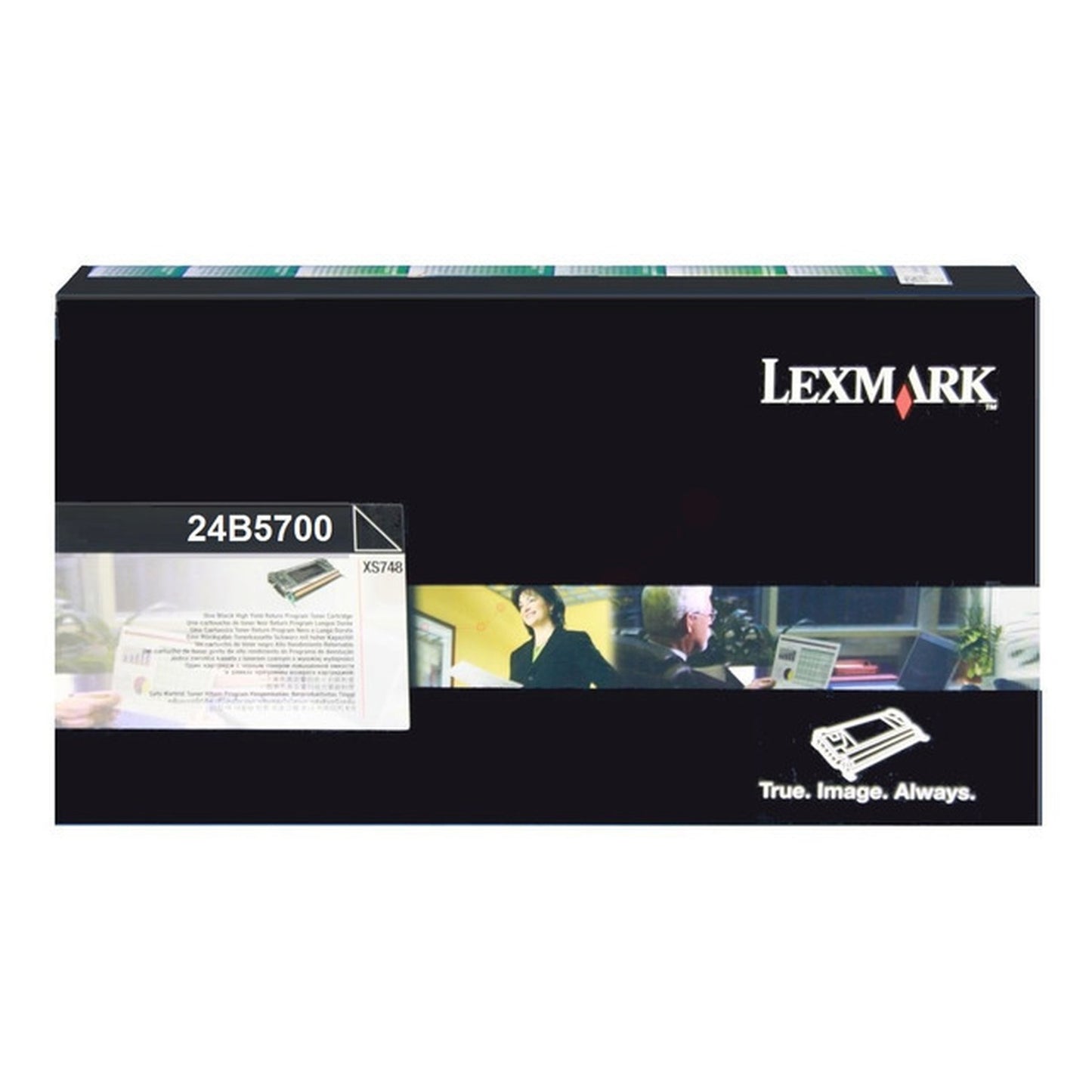 Toner d'origine Lexmark 24B5700 - noir