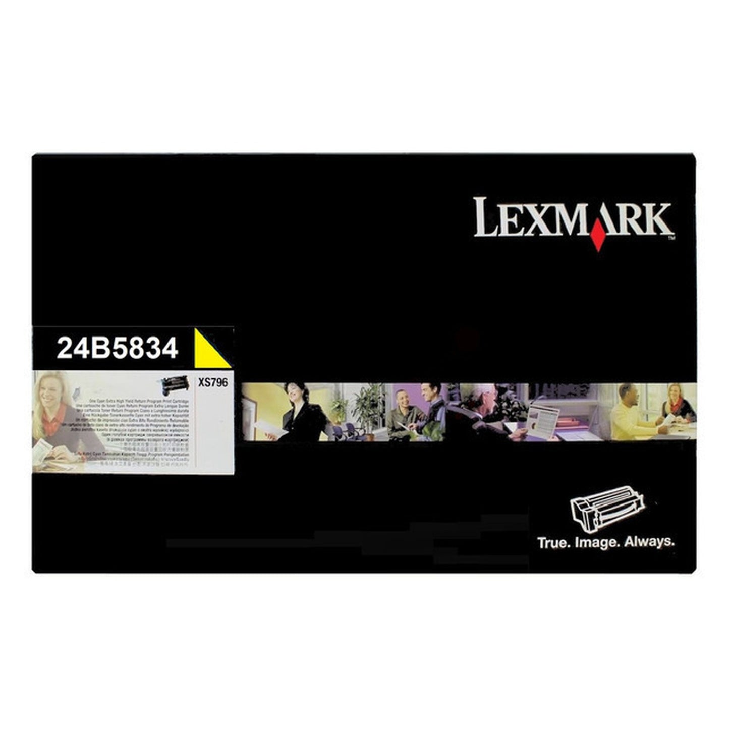 Toner d'origine Lexmark 24B5834 - jaune