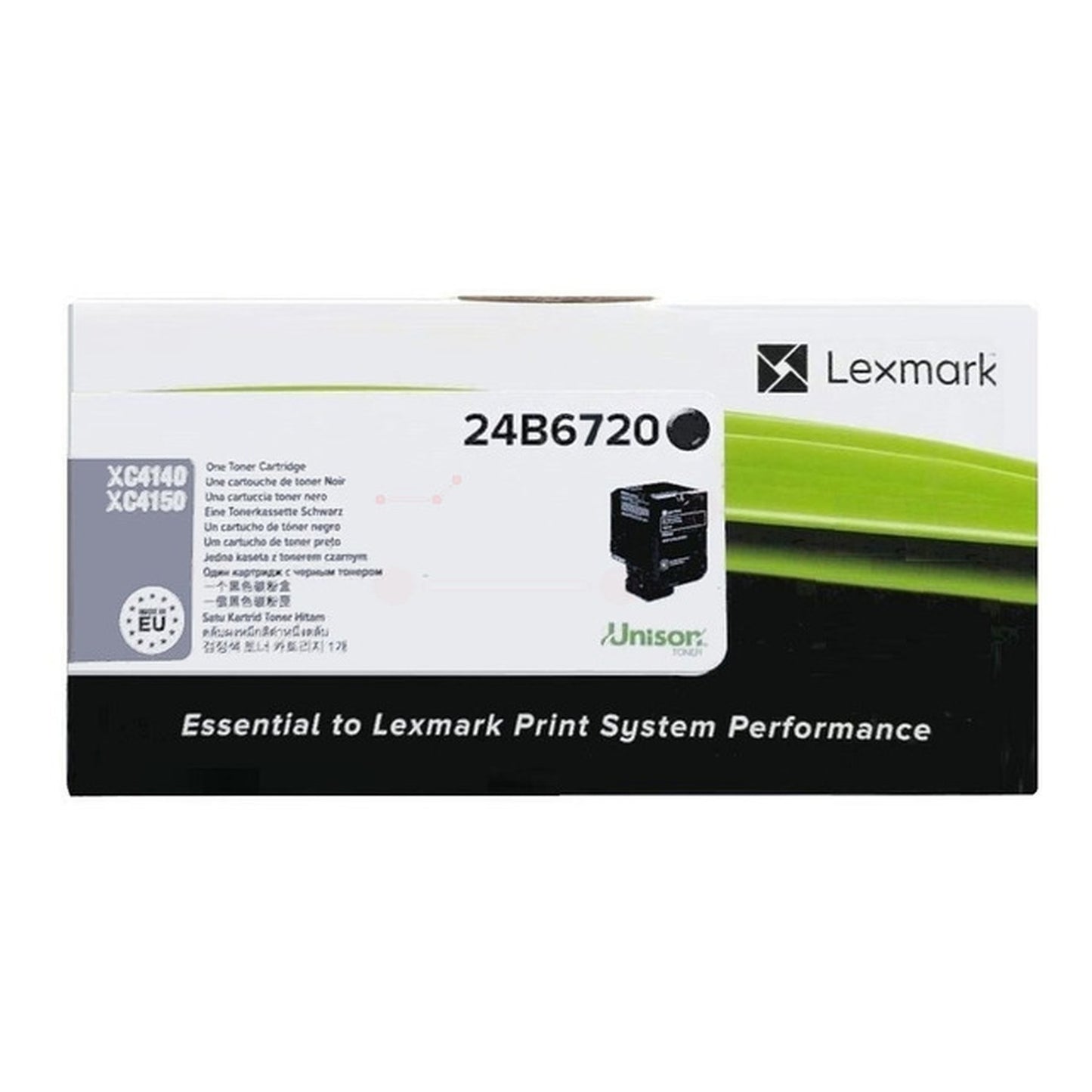 Toner d'origine Lexmark 24B6720 - noir