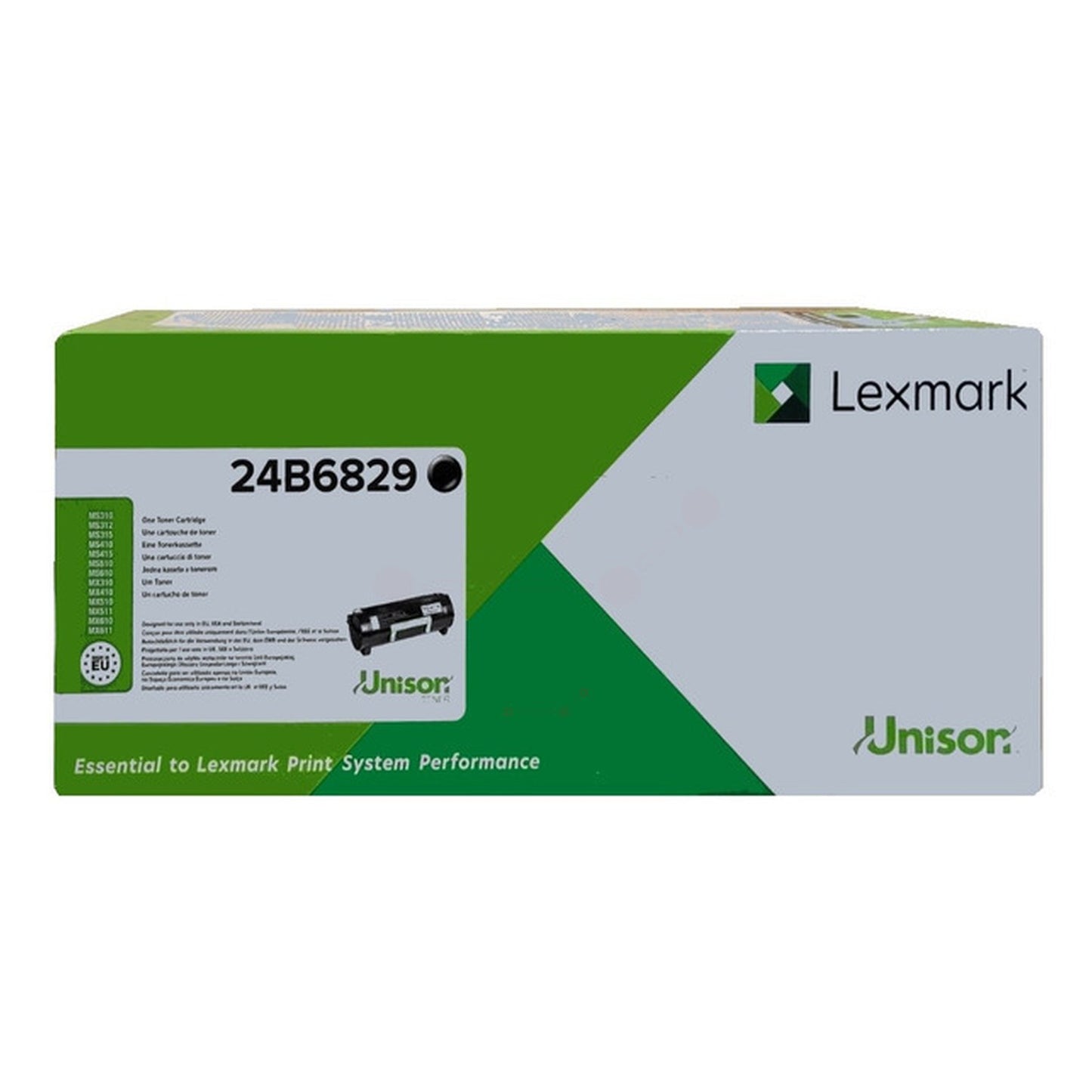 Toner d'origine Lexmark 24B6829 - noir