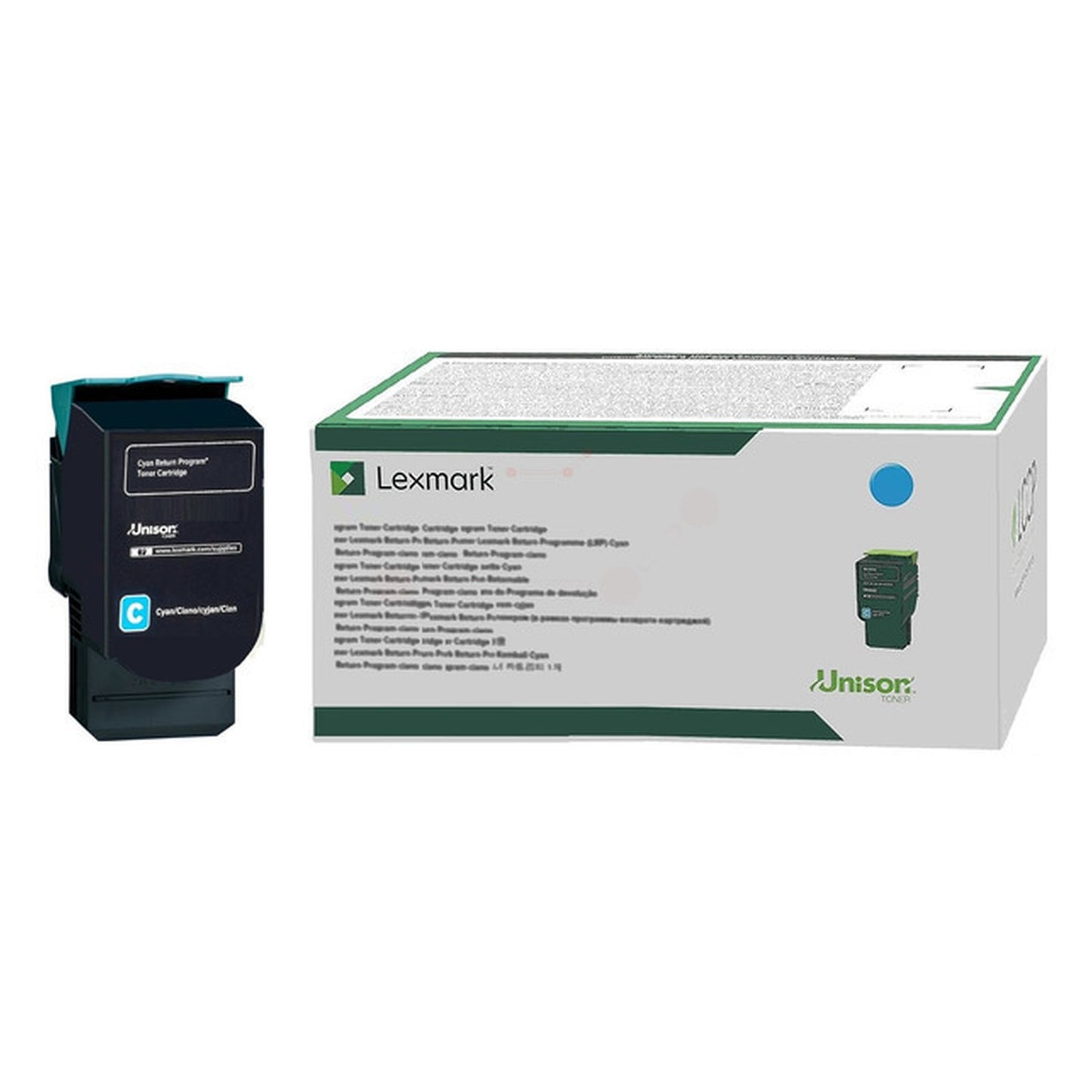 Toner d'origine Lexmark 24B7178 - cyan