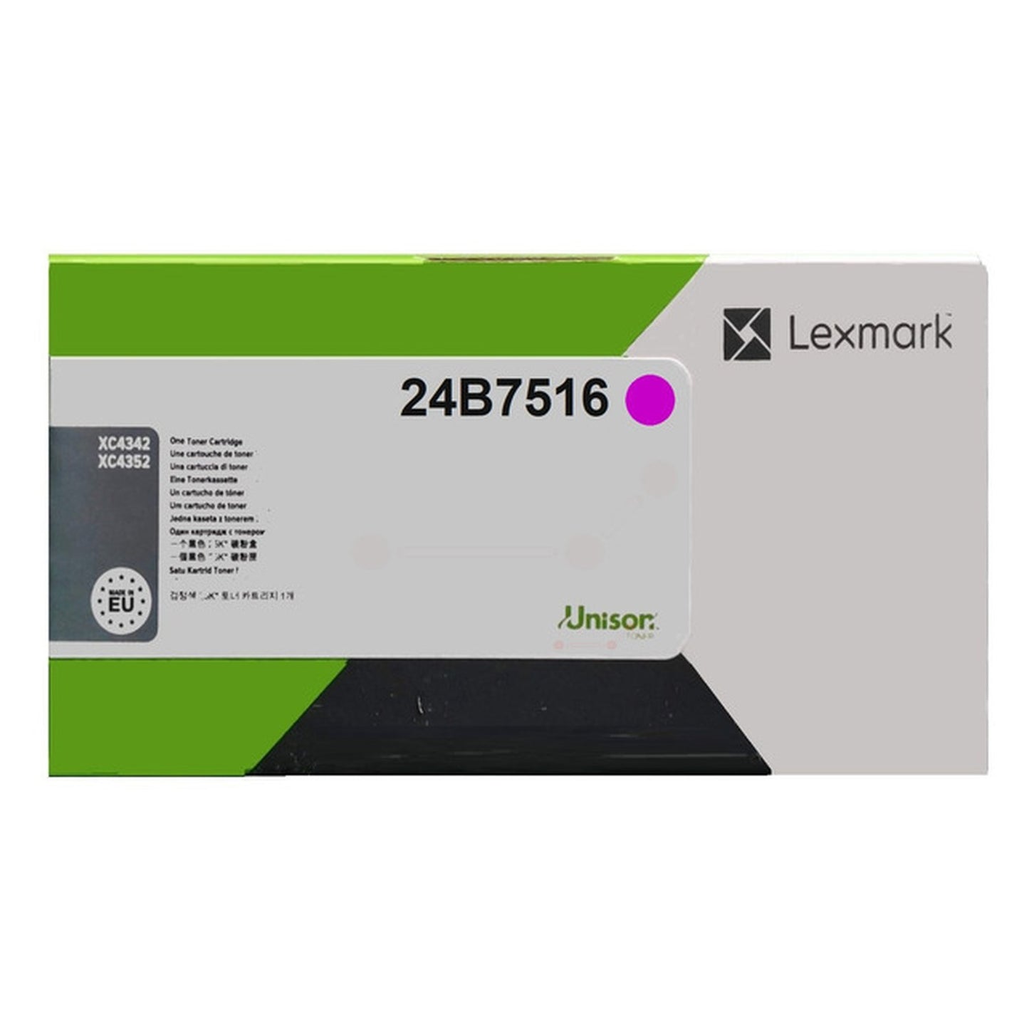 Toner d'origine Lexmark 24B7516 - magenta