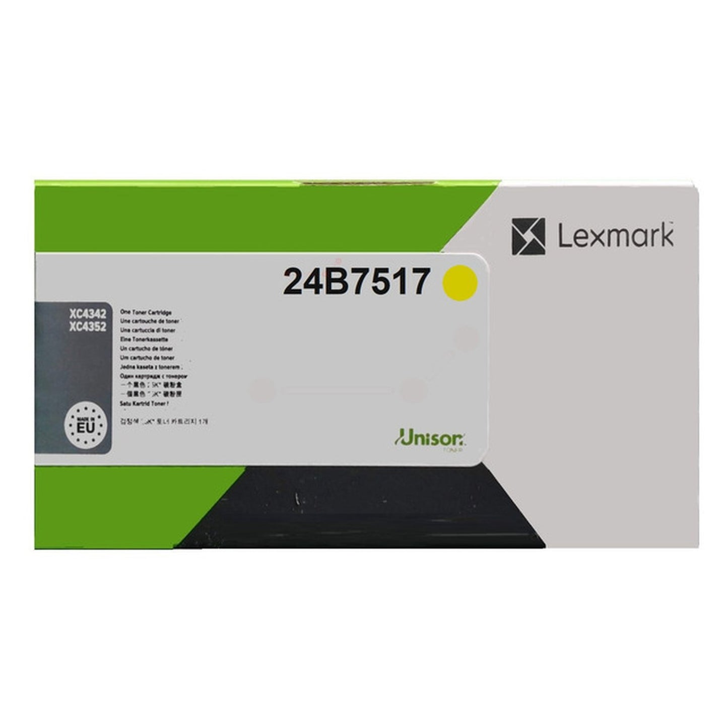 Toner d'origine Lexmark 24B7517 - jaune