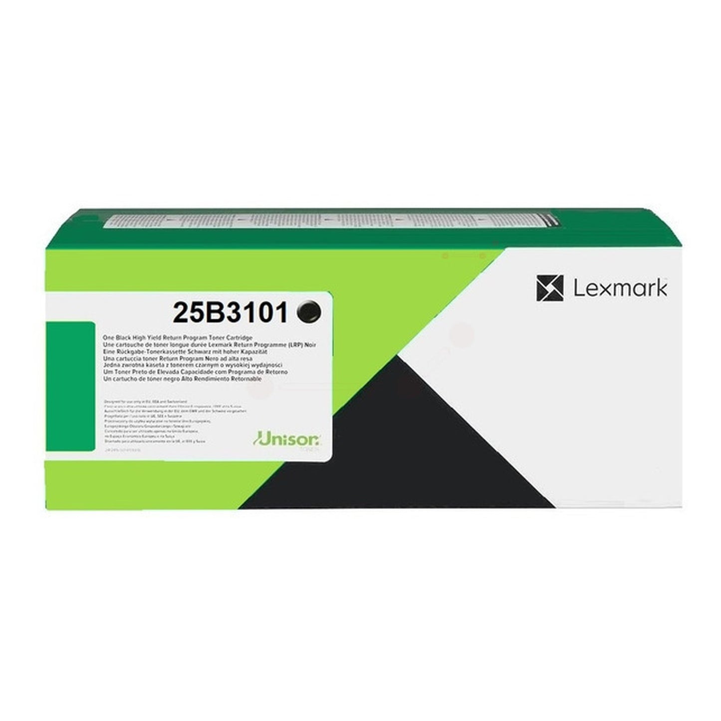Toner d'origine Lexmark 25B3101 - noir