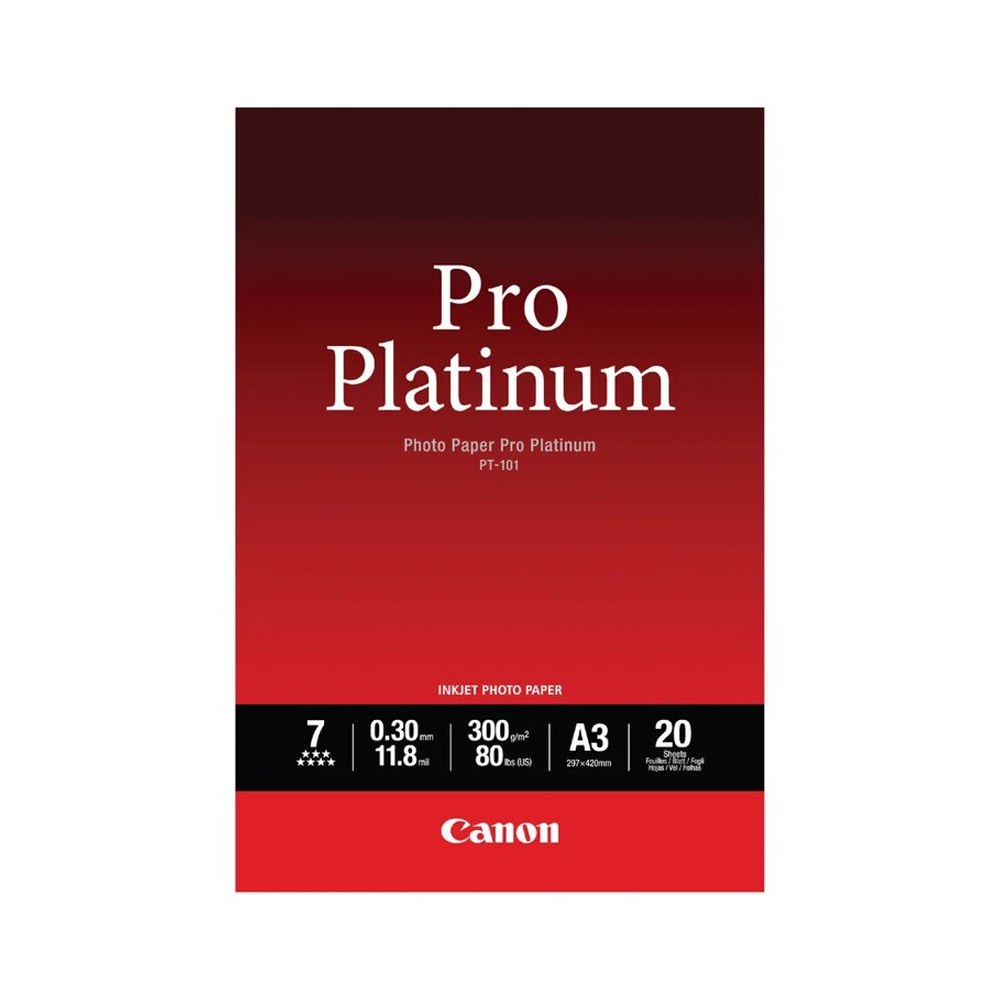 Papier A3 d'origine Canon 2768B017 / PT-101
