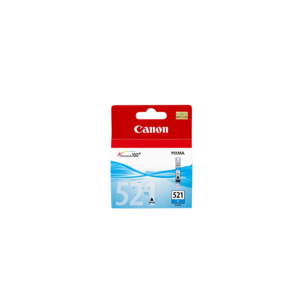 Cartouche d'origine Canon 2934B001 / CLI-521 C - cyan