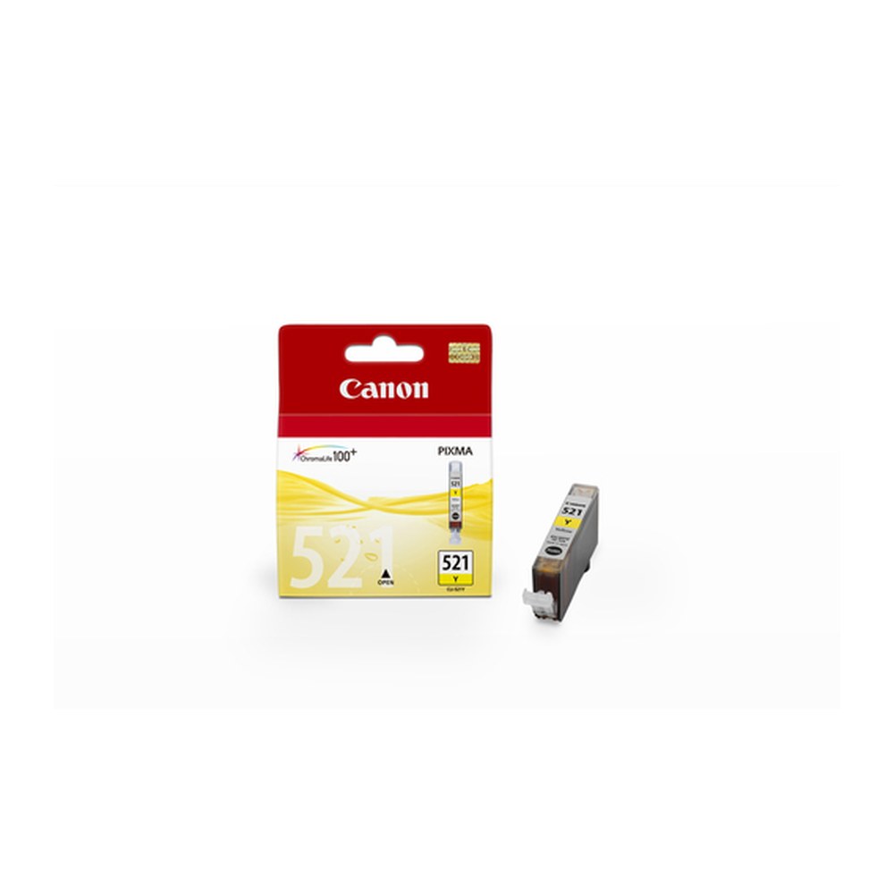 Cartouche d'origine Canon 2936B008 / CLI-521 Y - jaune