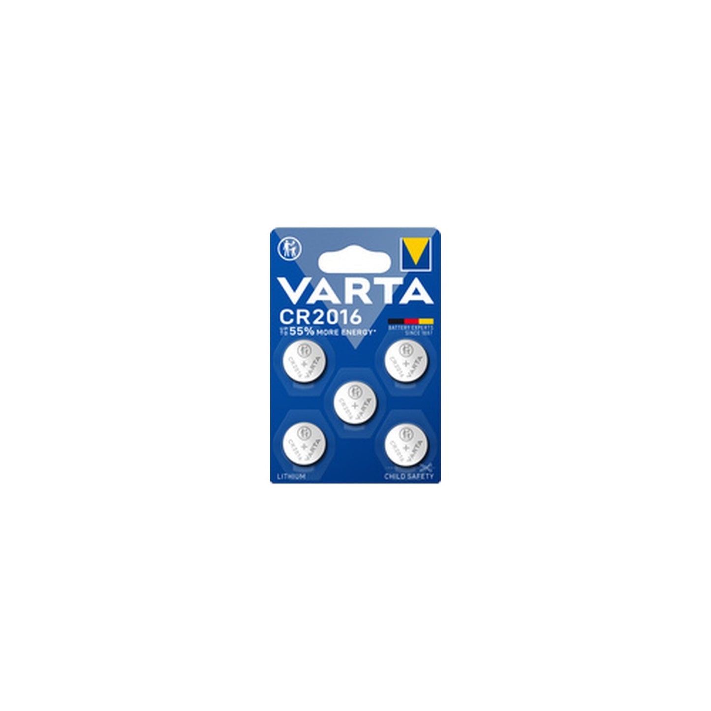 VARTA Pile bouton au lithium "Electronics" CR2025, pack de 5