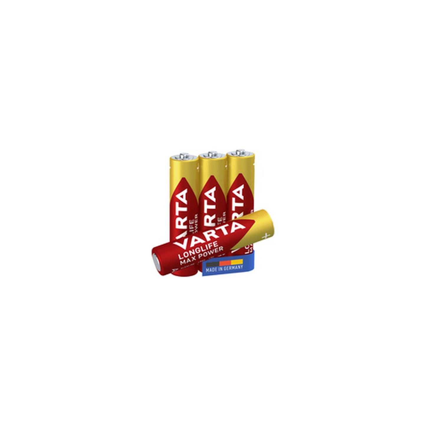 VARTA Pile alcaline Longlife Max Power, Micro, (AAA)