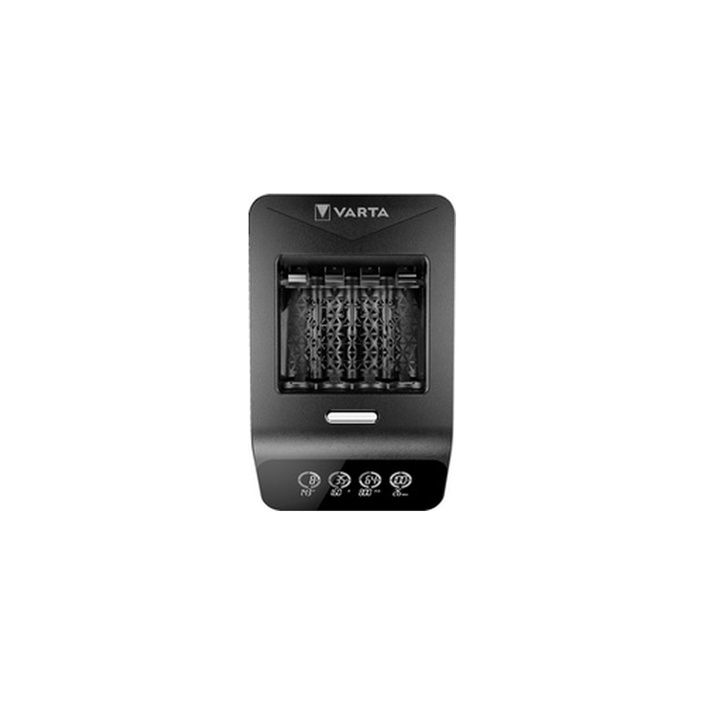 VARTA Chargeur LCD Ultra Fast Charger+, avec 4x piles Mignon