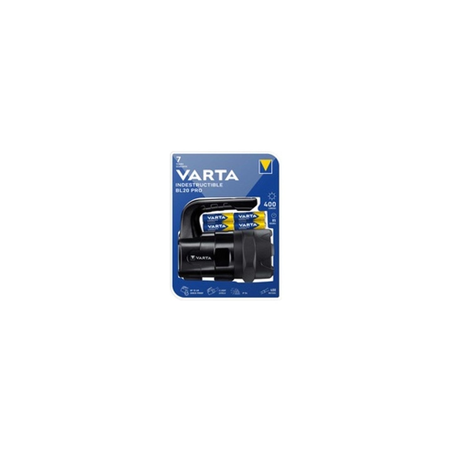 VARTA Projecteur portatif "Indestructible BL20 Pro", 6xAA