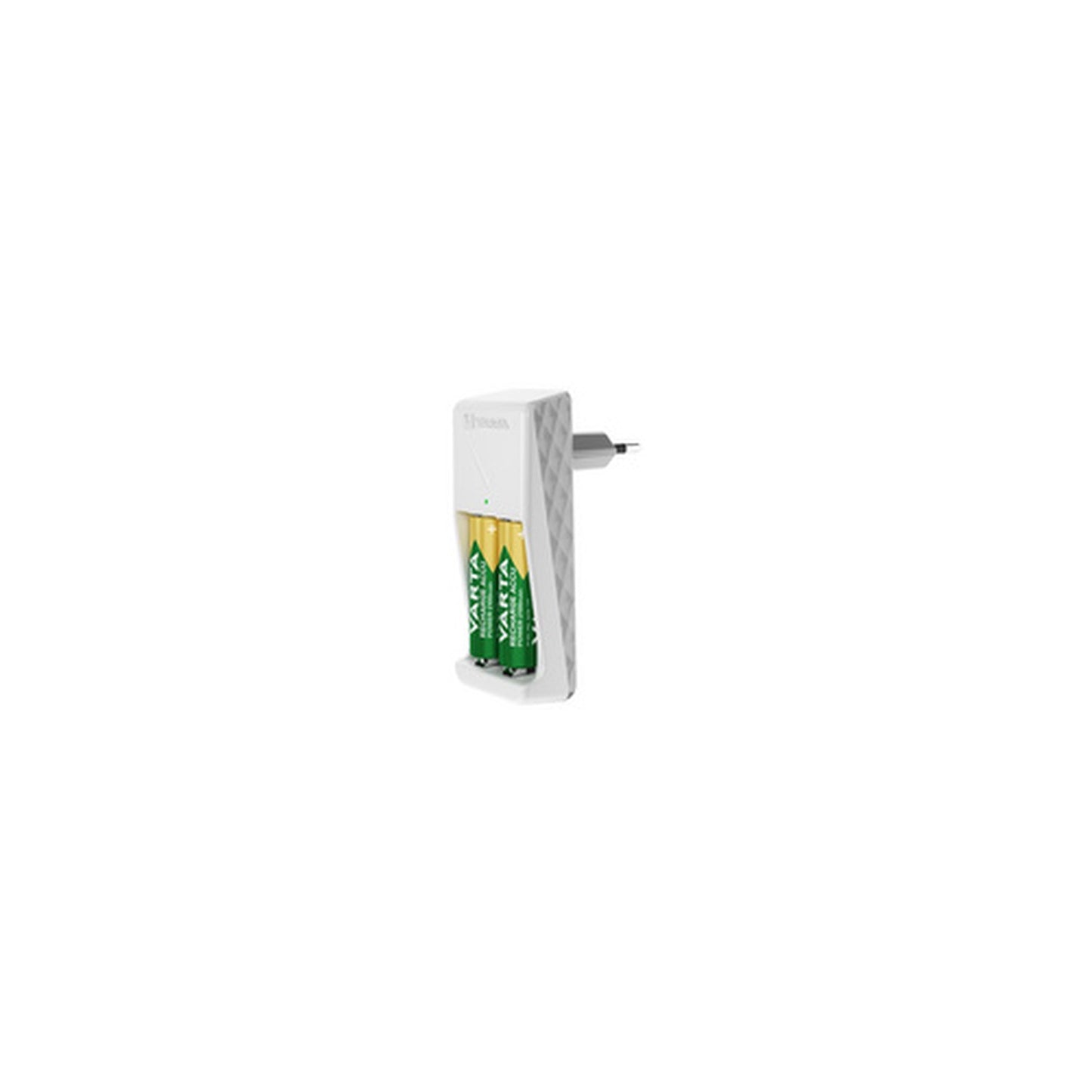 VARTA Chargeur Mini Charger, équipé de AA, blanc