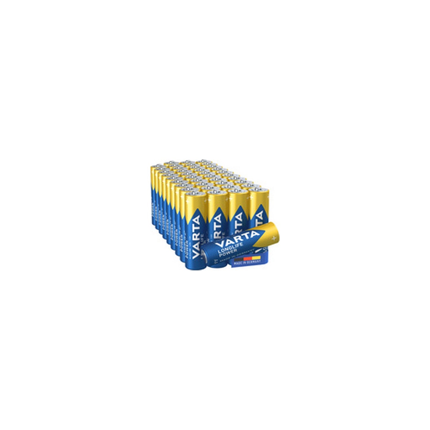 VARTA Pile alcaline Longlife Power carton, Mignon (AA)