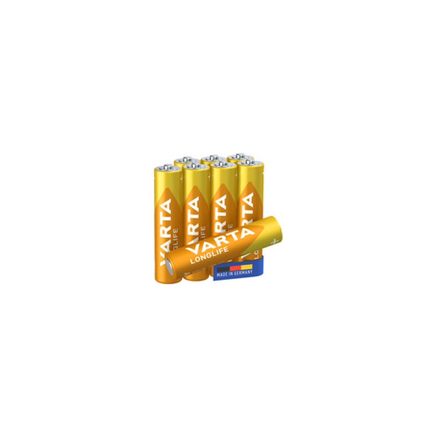 VARTA Pile alcaline "LONGLIFE", Micro AAA, pack de 10