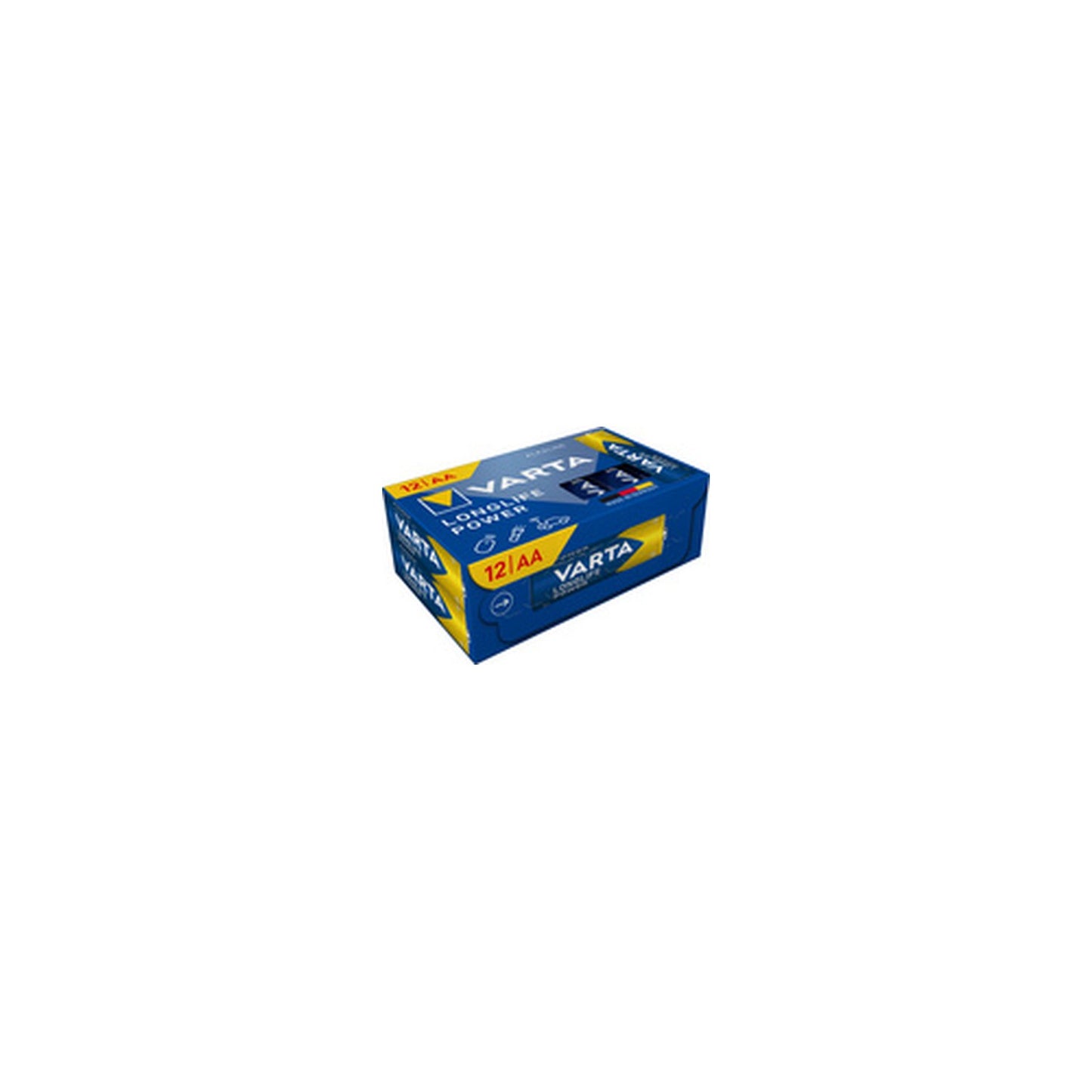 VARTA Pile alcaline Longlife Power, Mignon (AA), 12 pièces