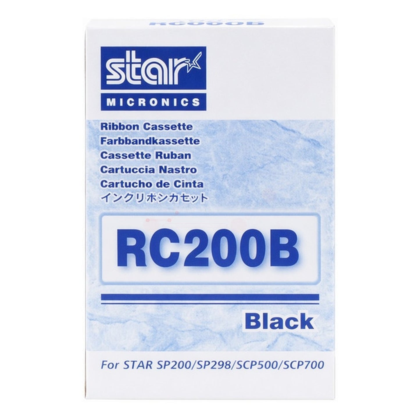 Ruban d'origine Star Micronics 30980113 / RC-200B - noir
