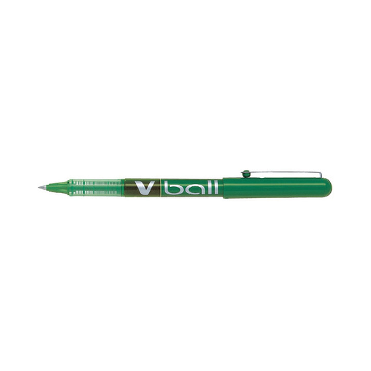 PILOT Stylo roller V Ball VB 5, pointe métal, vert