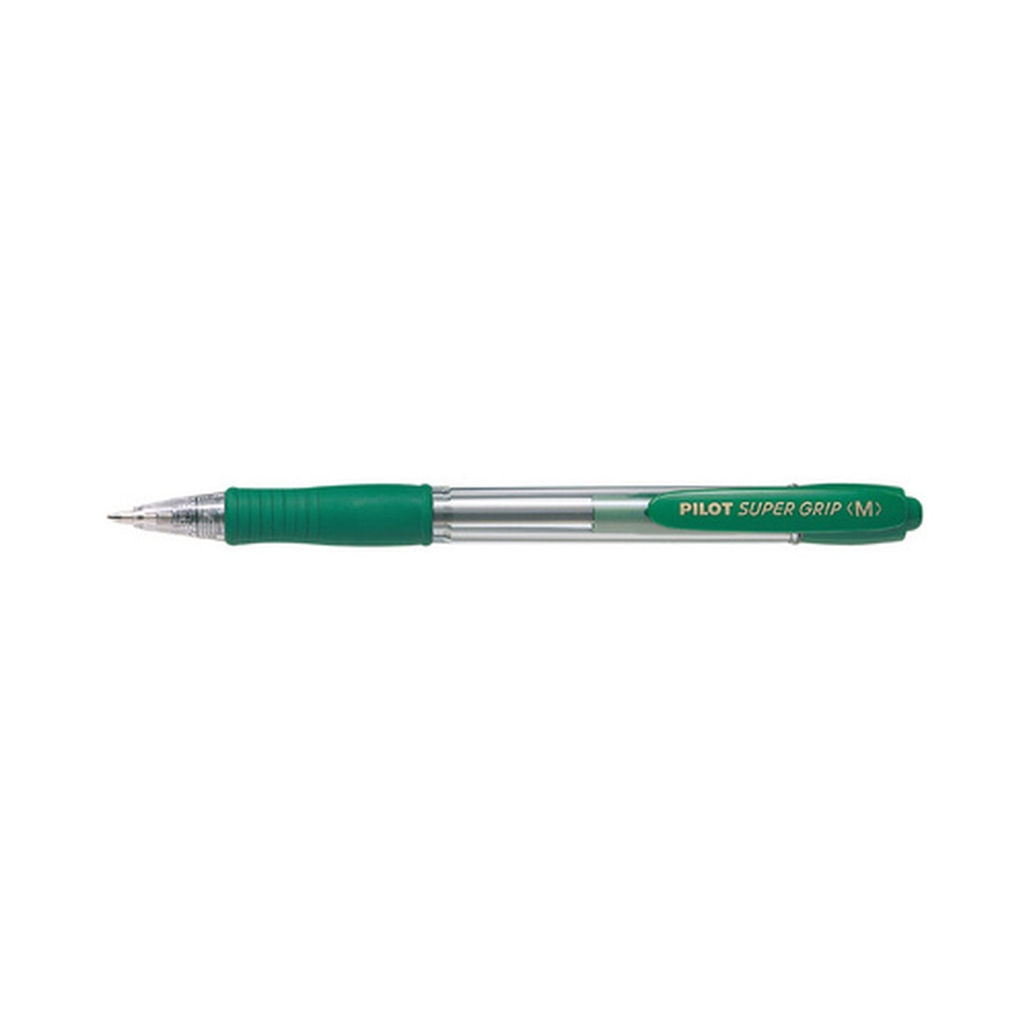 PILOT Stylo à bille rétractable SUPER GRIP M, vert