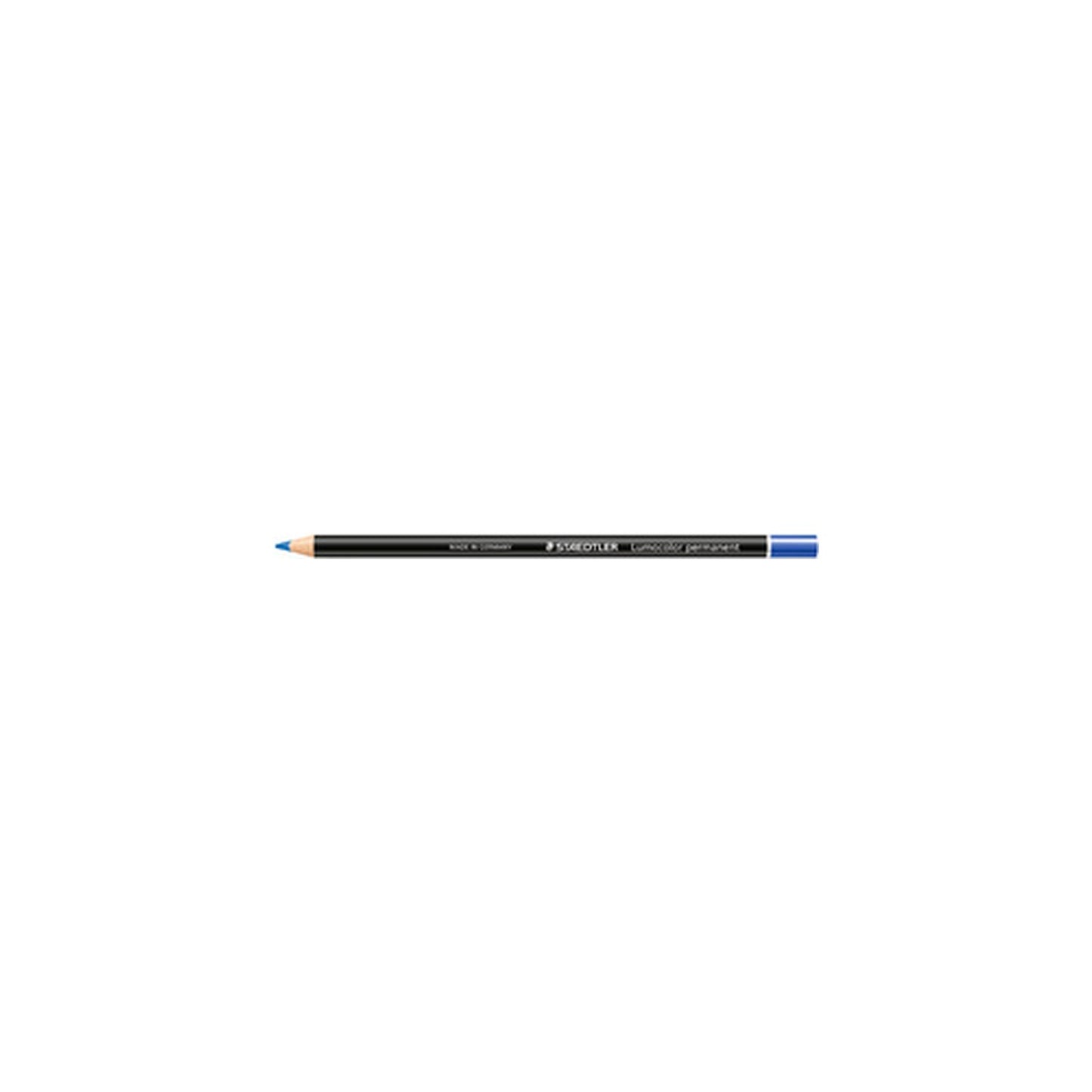 STAEDTLER Marqueur permanent Lumocolor glasochrom, bleu